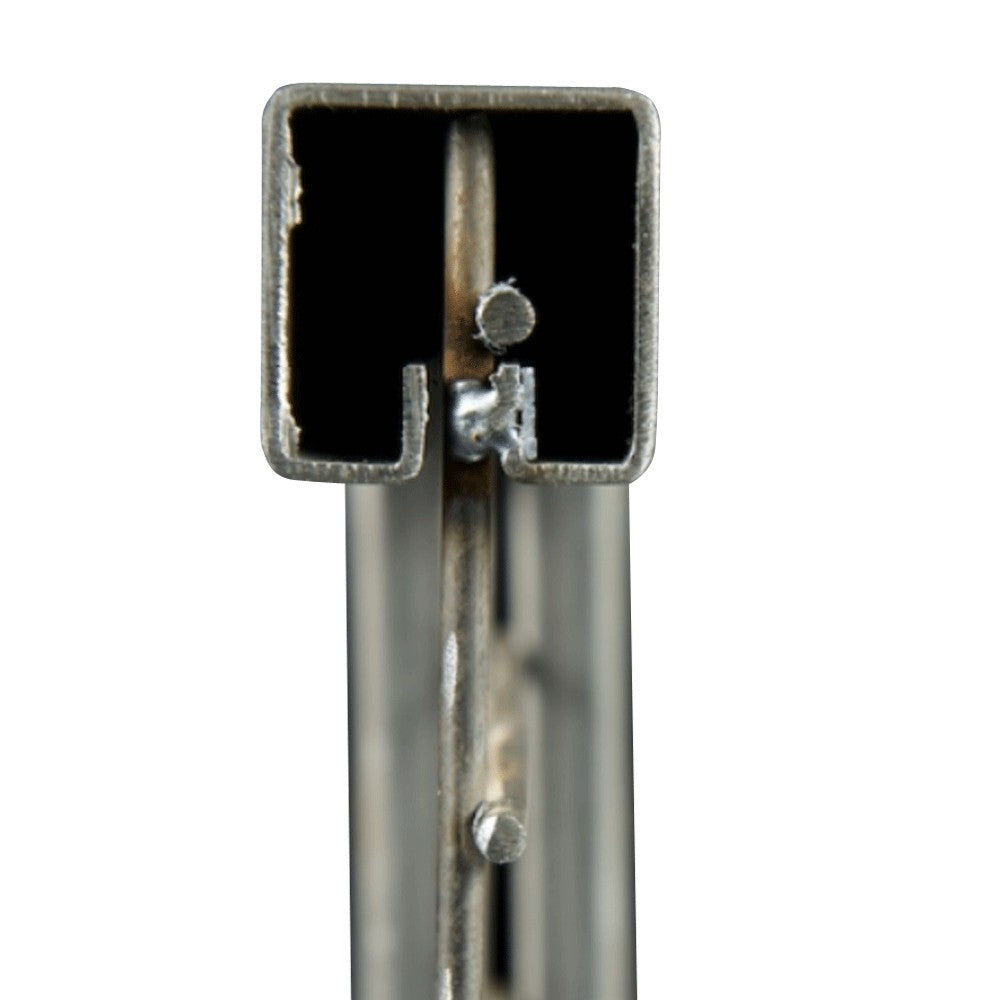 40/40mm stål profil til indramning af trådgitter