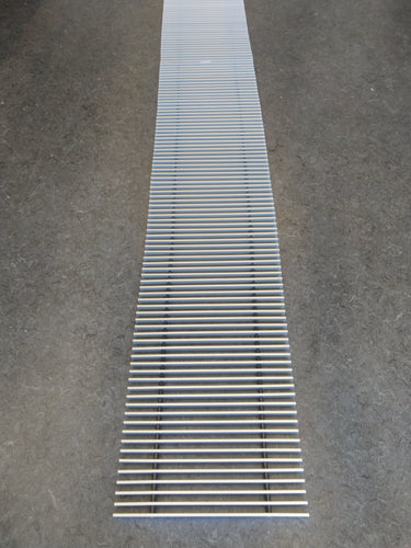 Konvektorrist i eloxeret aluminium