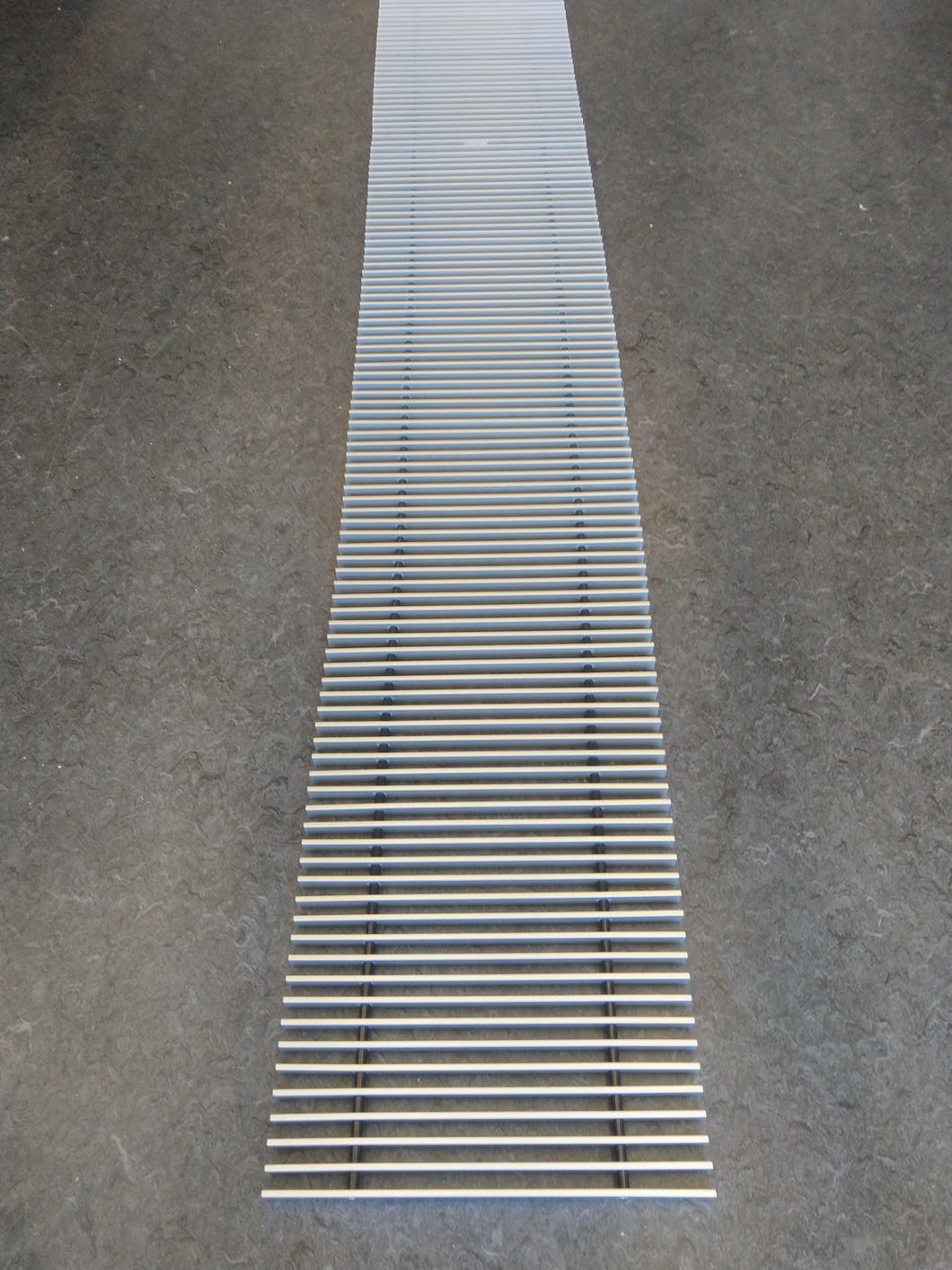 Konvektorrist i eloxeret aluminium